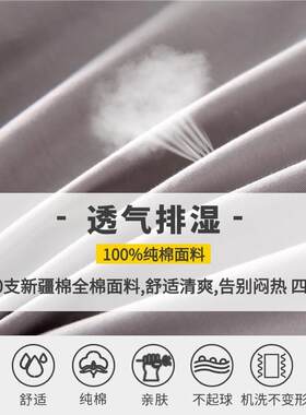 QKS1OO%纯棉防螨虫床笠单护厚件床垫保席护套夹棉加防滑梦思床垫