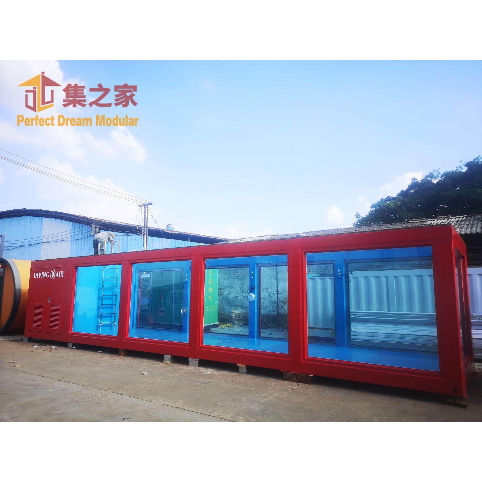 深度潜水美人鱼表演玻璃鱼缸泳池钢结构可移动创意民宿营地游泳池,运动/瑜伽/健身/球迷用品,游泳池,淘宝优惠券,粉丝福利购,淘宝优惠卷