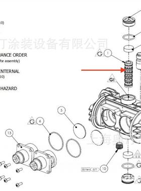 0115-010015滑阀 MAPLE泵 BINKS 宾克斯 MAPLE 0115-010016 17 49
