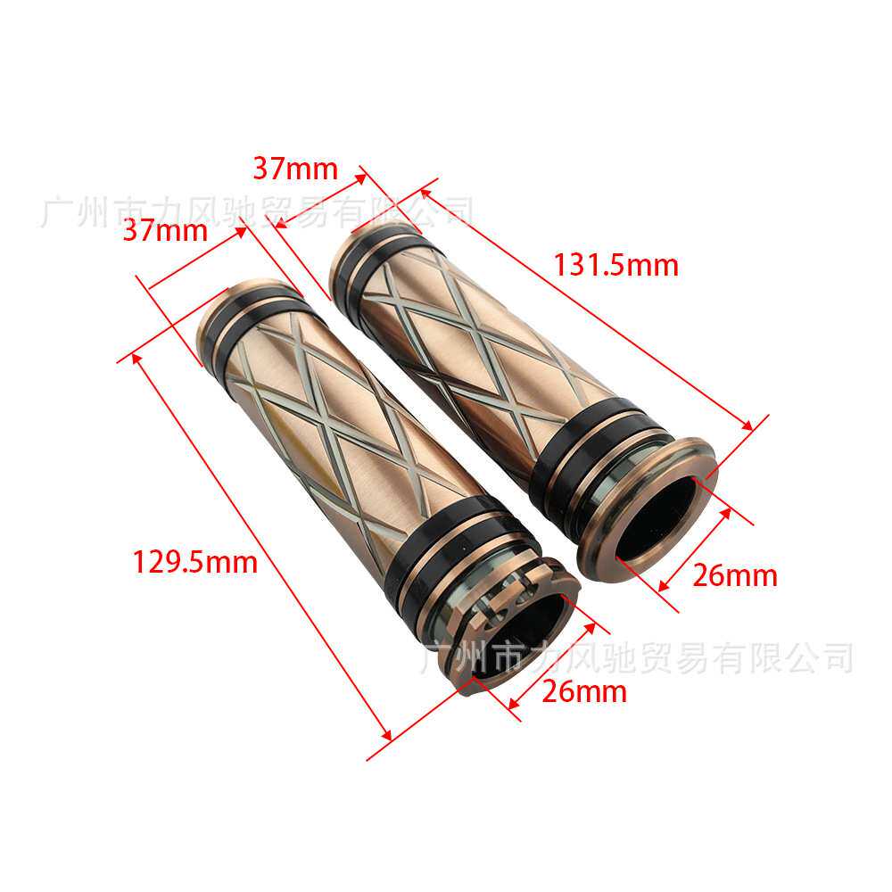 适用哈雷XL883 硬汉 1200N X48肥仔 戴娜改装CNC复古手把套手把胶