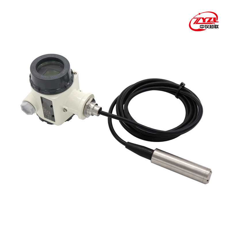 中仪知联 PM10投入式带显示型压力变送器 316L压力膜片