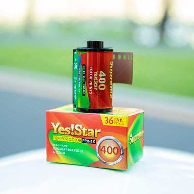 现货国产Yes Star巨星胶卷 400°135彩色胶卷彩色负片 超长有效期