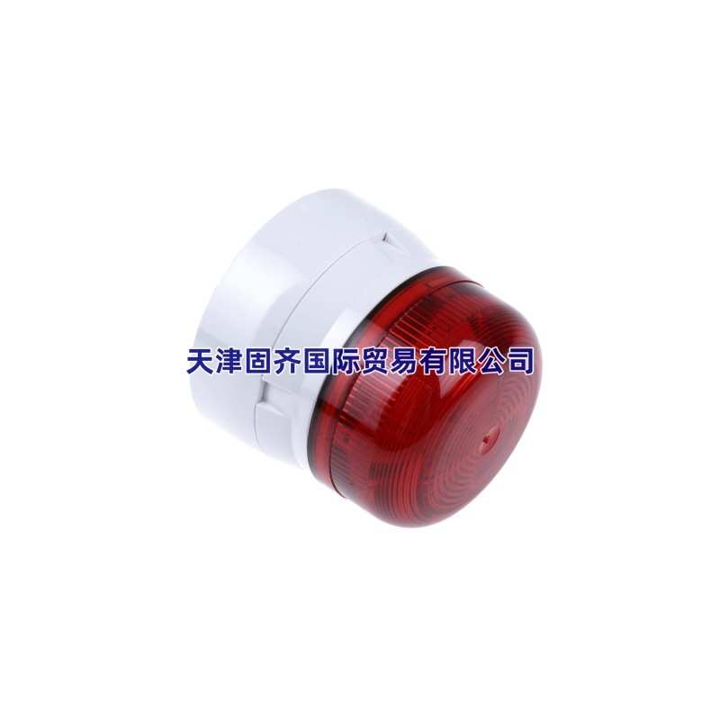 Klaxon QBS-0300替代停产的QBS-0032警示灯,  红色灯罩11-35V直流
