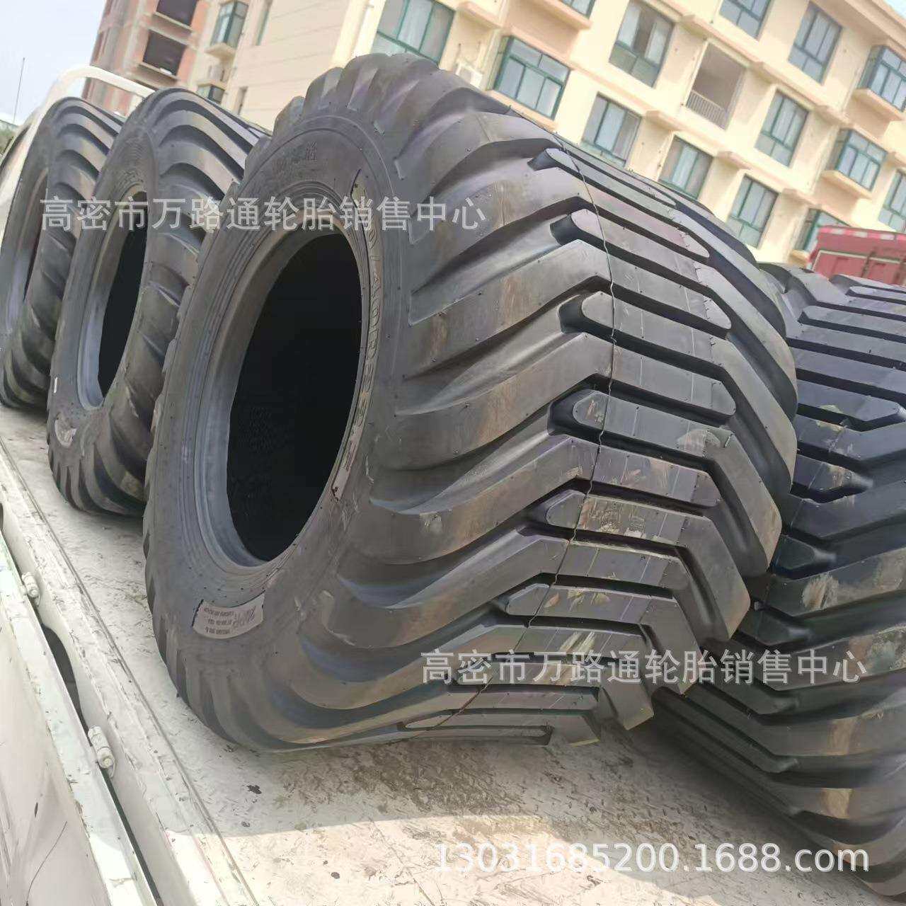 安耐驰710/40r22.5粮仓拖斗轮胎天力 710/45R22.5 宽基悬浮子午线
