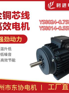 时进电机YS8024 0.75KW负压风机专用电机台州东协电机厂
