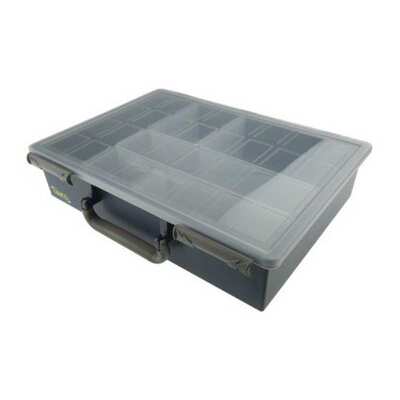 Raaco 6格零件盒塑料盒工具收纳盒 138611, 78mmx338mx261mm