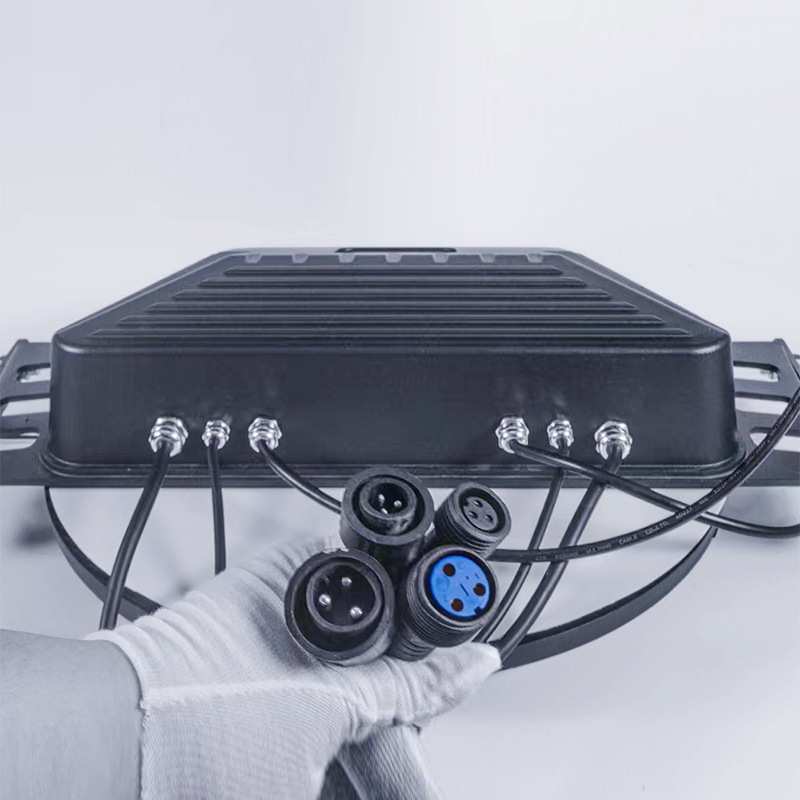 户外防水120颗10W LED双层投光灯RGBW四合一城市之光染色灯DMX512