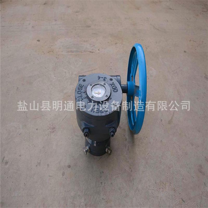 厂家专业生产就地传动蜗轮箱 风门手动蜗轮箱