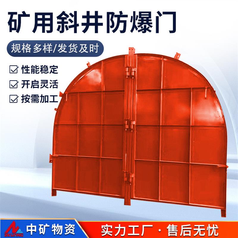 矿用门系列 斜井防爆门 矿用通风口使用 规格齐全  矿用斜井立井