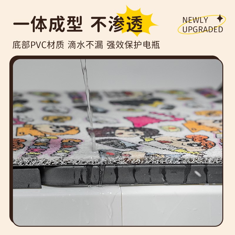 适用铃木UY125脚踏板防水防滑脚垫保护垫摩托车防磨脚踏垫改装件