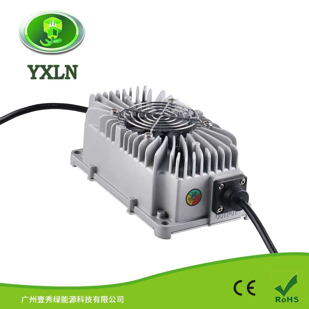 厂家 充电器43.8V6A磷酸铁锂12串36V42V6A锂电电池智能充电器