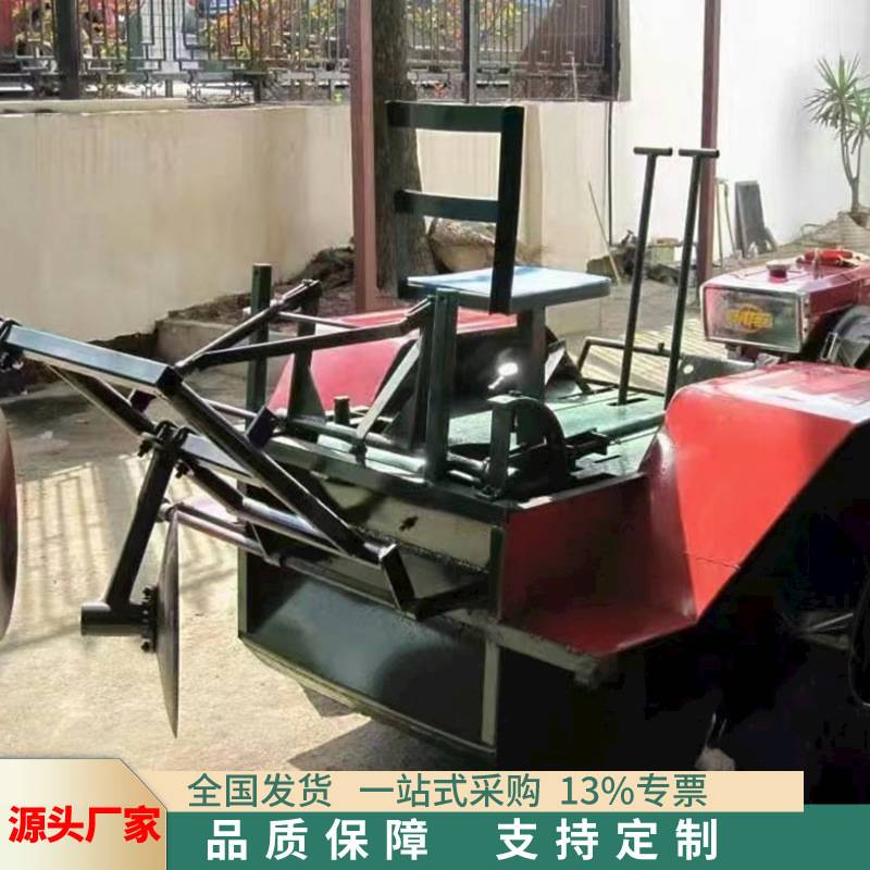 乘坐水旱两用旋耕机  水上农用淤泥船型水塘 水田旱地机耕船