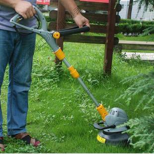 手持YWM式电动除机小农草田杂清理设备环型卫园养草护打草工具