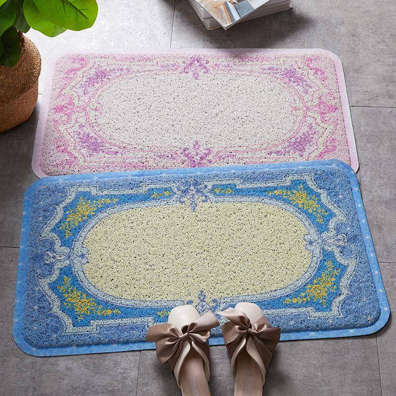 门垫厅进门地垫门外门口家用入户地XGI毯圈PVC门垫丝洗刮泥脚踏免