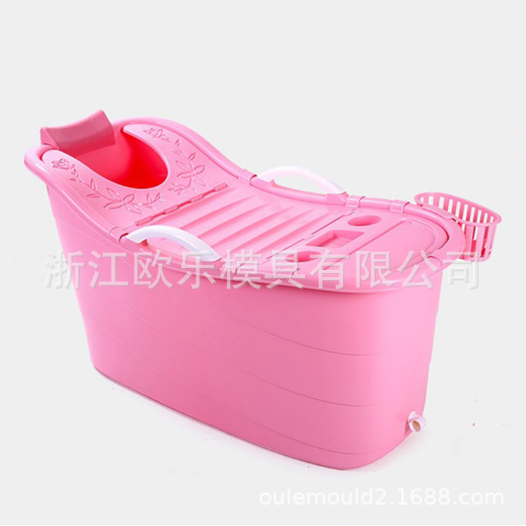 成人塑料浴盆/浴桶模具制造 立式洗澡桶模具生产厂家