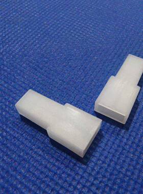 J7013BHNQ-6保3-21250直型硬护套6.3D绝缘尼龙公壳V乳.白色护套