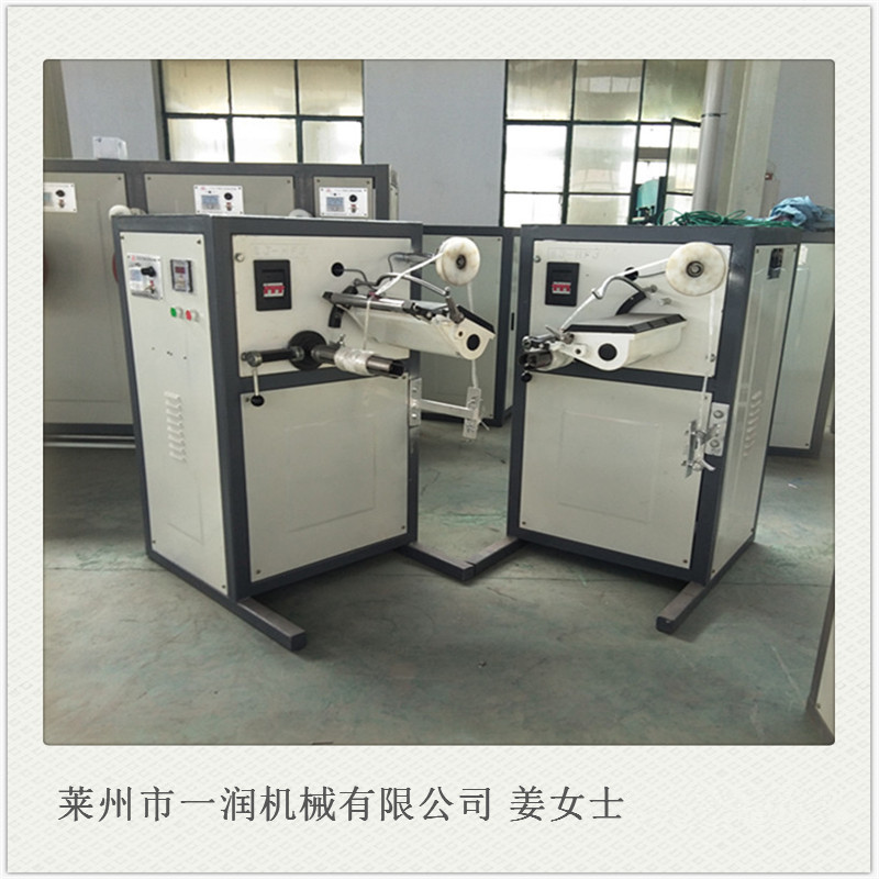 小型成型打轴机器 绳子布条绕轴成轴机械设备 络筒倒线机台