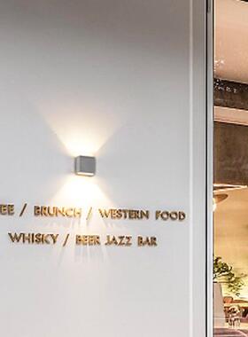 灯壁户外背室防水露台别墅景极简围墙小灯LED庭院洗墙tb-62629阳