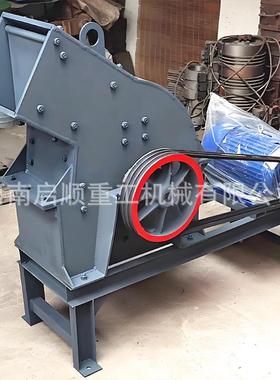 砂启顺小破型锤式破碎机柴油碎家用建筑垃圾LAR粉机打沙机锤移动
