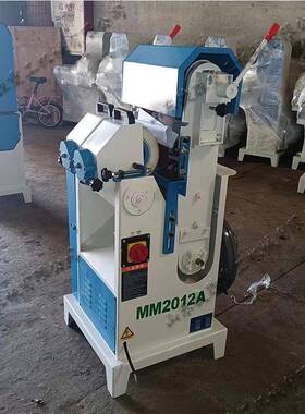 木拖质把杆砂光机双砂带木圆去棒打手磨机武术棒子楼梯扶杆毛JS-0