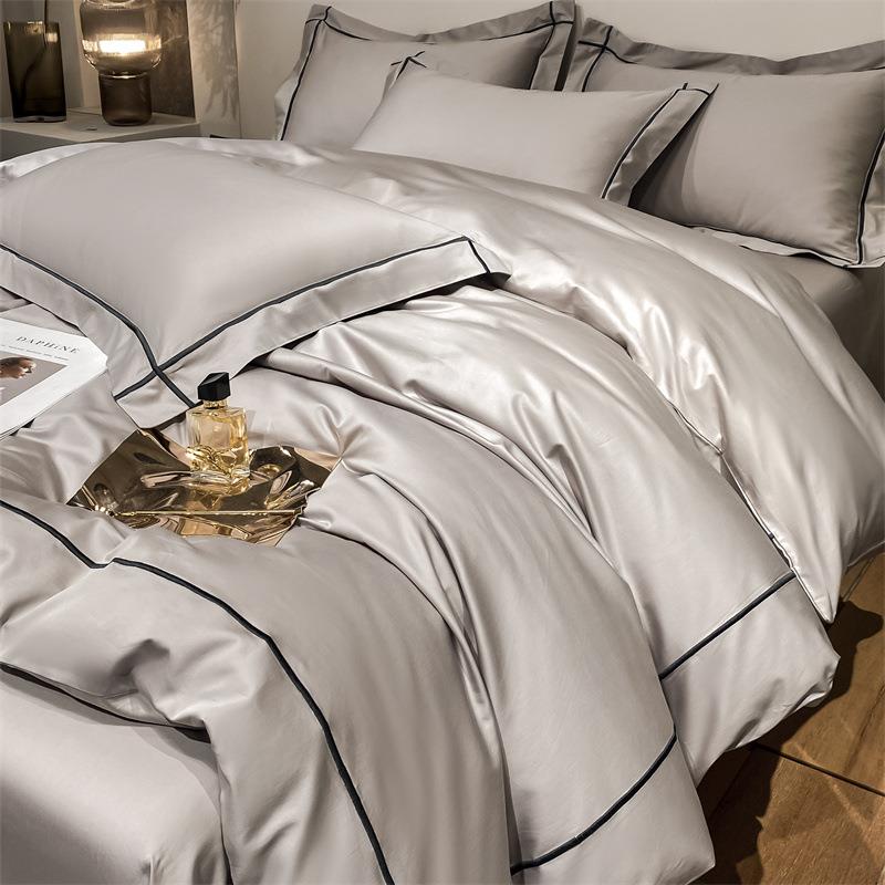 轻奢长绒棉四件A类笠母棉婴级纯全棉床DC-1单被套被罩床套款