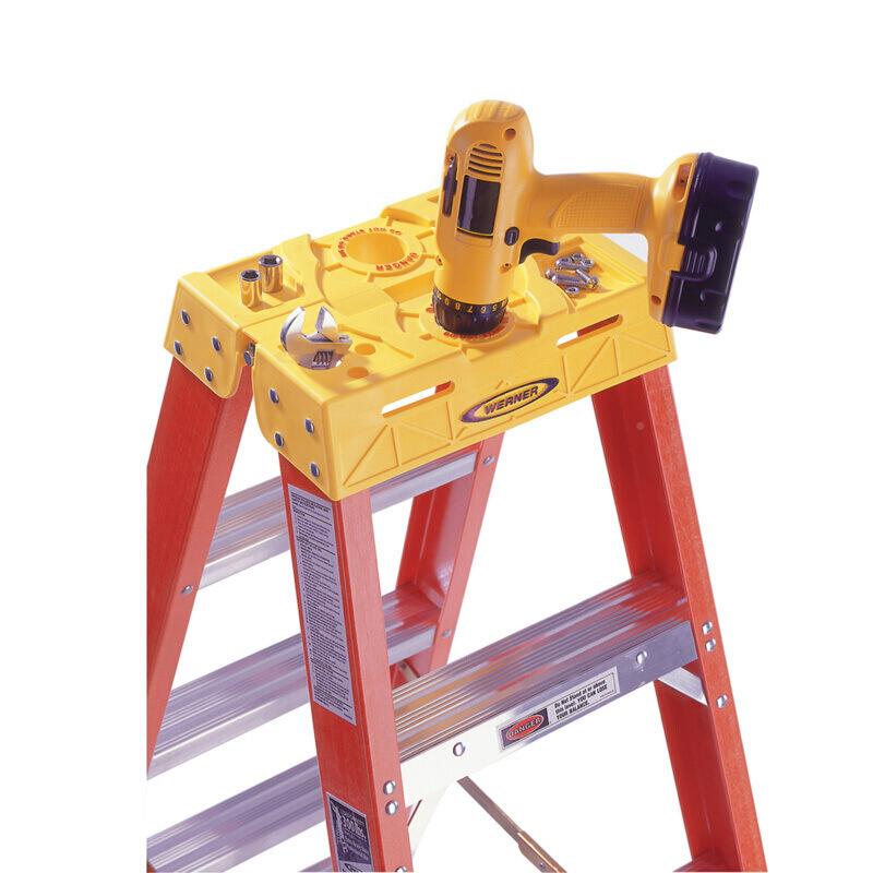 稳耐(erner)wT620CN折叠双侧人字梯玻璃钢梯子41.IOU2梯米四步绝