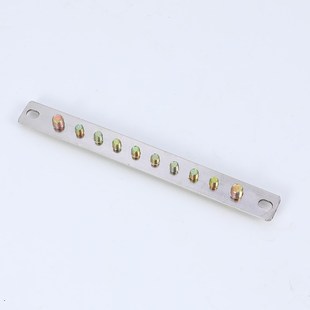 2*20零线排 配电箱接线端子10孔零排 铜排 铜条 接线段子 接线排