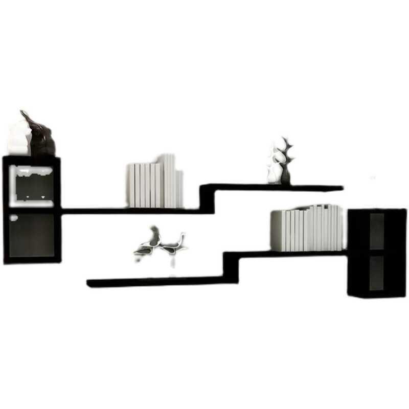 支持客头APQ厅墙装面饰书架墙上置物架卧室床隔板壁式挂收纳创意