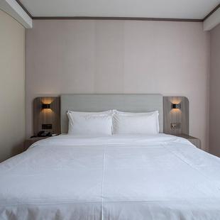 1620汉间庭酒家具客房标间全套宾馆店家具标全套快捷床酒店家具床