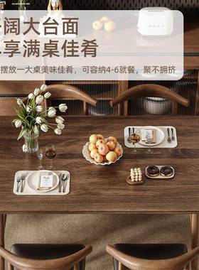 长方桌椅中古吃饭租房套装出饭家桌餐桌用CZ-05胡小户形型餐饮桌