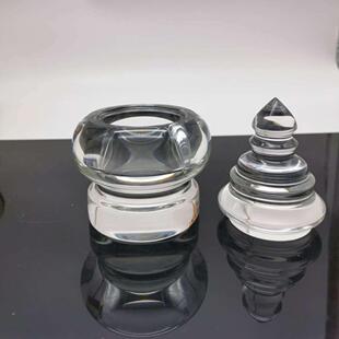 新无品牌/款直销白水晶五摆舍件利塔佛塔塔水晶轮塔工艺品