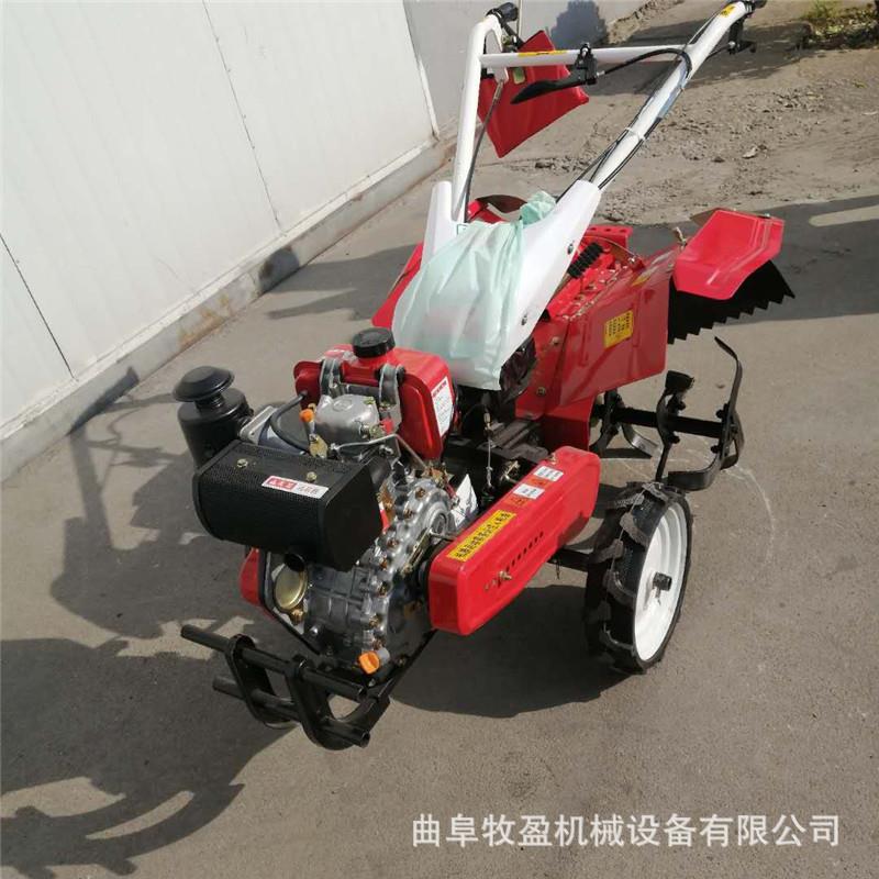 马力耕冷手扶式旋耕机8柴ZBQ油四驱微耕机大棚风开沟整培土机