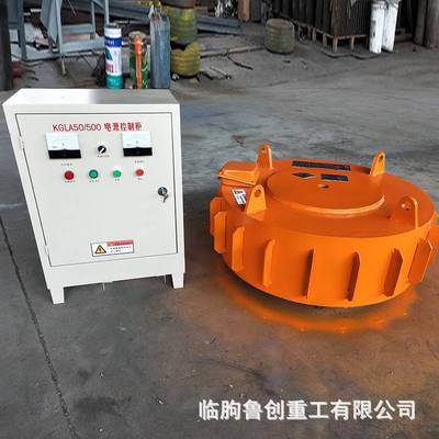 盘式电磁除铁器 RCDB悬挂式强磁除铁器 自卸式矿山圆盘除铁器