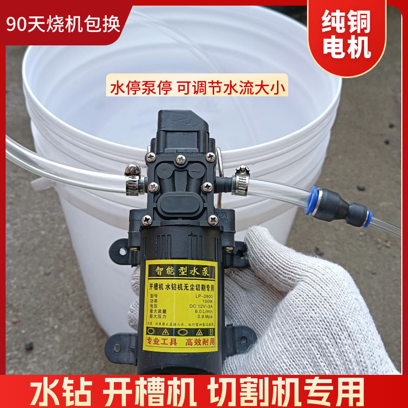 家用220V小型自吸水泵抽水切割