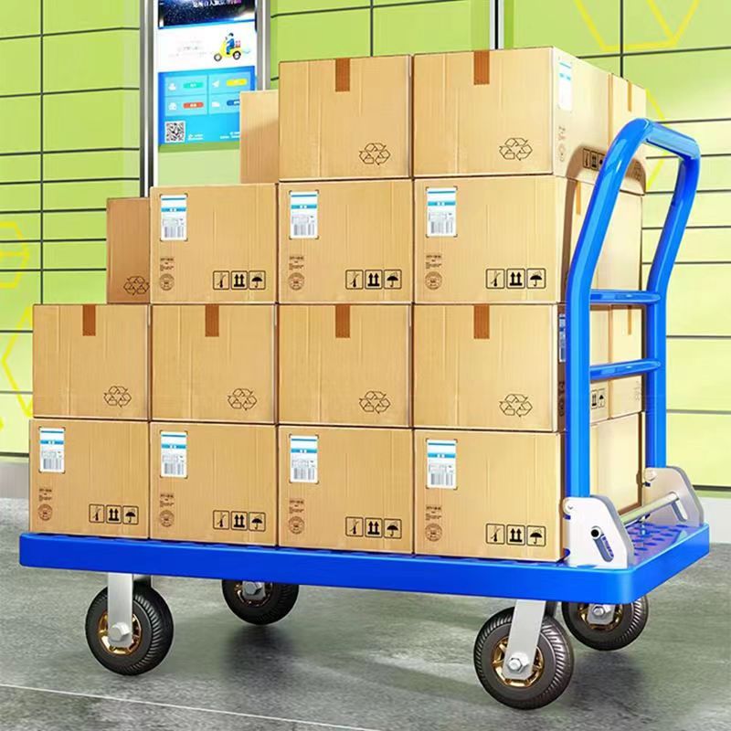 100*65折叠静音平板搬运车