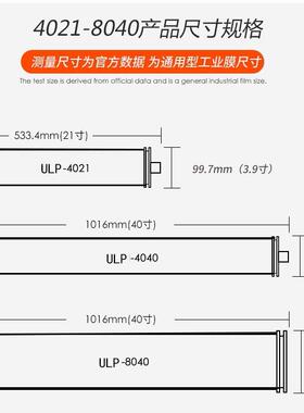 华膜4040反渗透膜40400ro渗透膜8LVK04反渗透o反膜替代r海德能陶