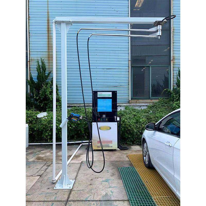 犇博机械自UIZ洗车悬臂支架户外洗车助摇臂7锌型立柱臂架镀摇管