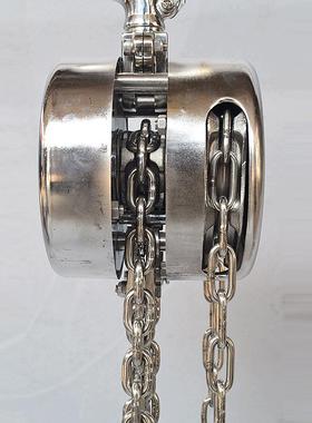 锈30半不钢手拉葫芦1T不钢倒链葫芦特种环境BBZ手锈4动葫芦