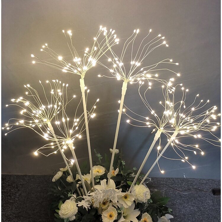 婚庆道具烟花灯室内户外庭院装饰地插灯婚礼堂布置路引灯具