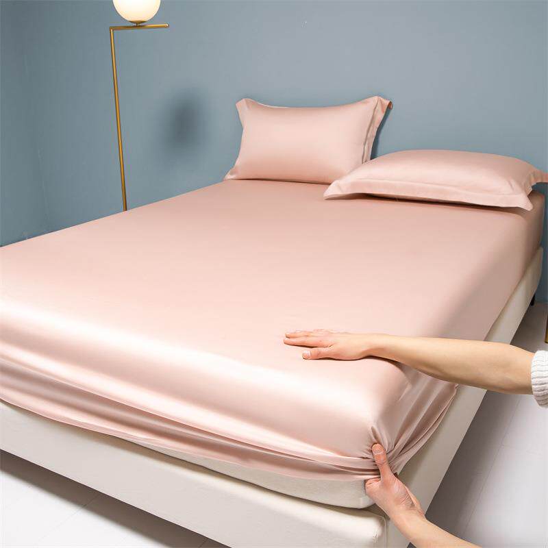 10笠0支长绒棉HRP防纯色床棉席梦思保护套全床罩垫子跑罩全包床笠