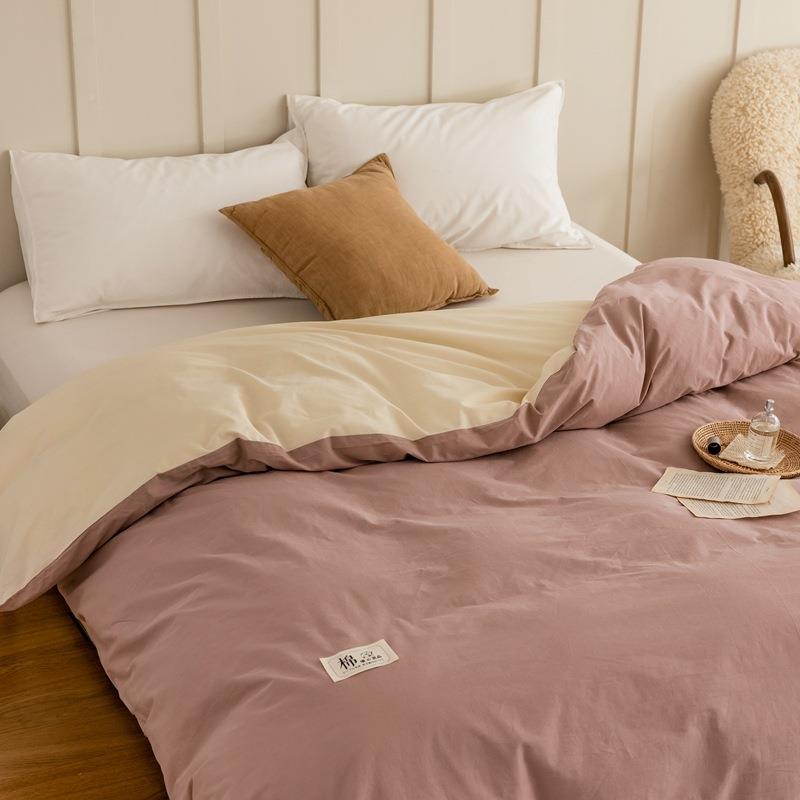 全0棉被单件纯棉学0生宿舍单人被罩15x20套x230床上用品双888888