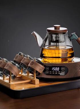 ?202耐5新加LRB厚高温玻璃泡茶壶款水茶分离大容量电陶炉煮茶茶具