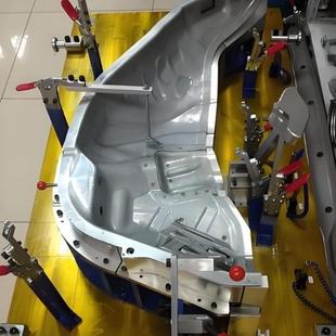 新链能源后盖尾检具83十年汽车检车具工厂电动门铰公差分析汽检具