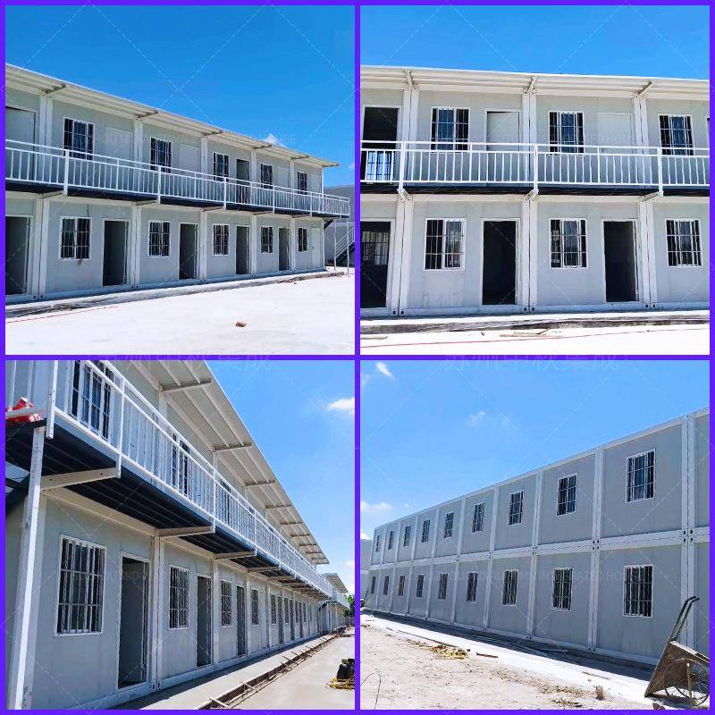 地临建可移TPL动住人办公集装箱改工活动房房新农村造箱式活动房