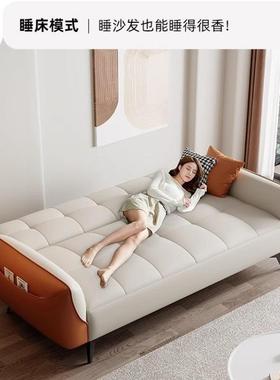 猫户抓布简沙发床多功能两用现代约客厅寓小型单双人可折叠XLX公