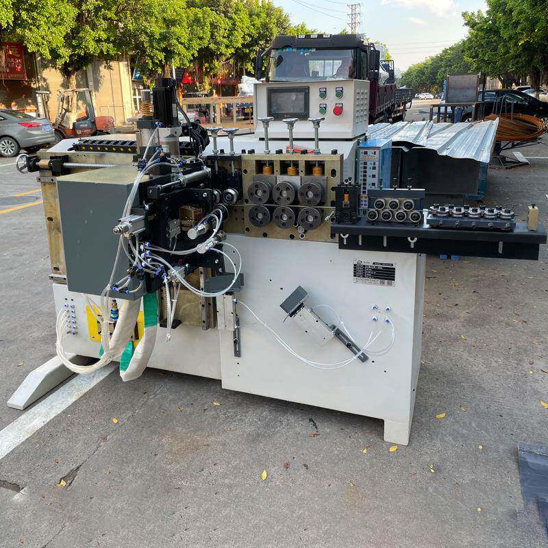 -6-8MM高速伺服打圈机2打CKT对一体机金属铁焊丝不锈钢圈滚圆机