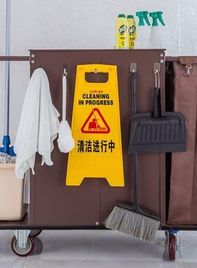 小房推车酒店客房手推布草保92155洁车工作清洁车布袋车客口卫生