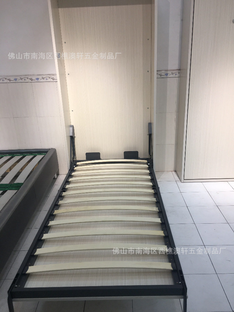 厂家直销隐形壁床正反折叠五金