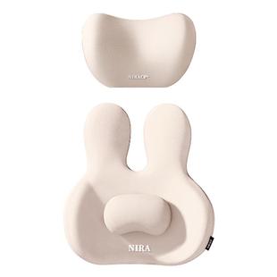 汽车电动摩腰车载腰垫驾驶座腰靠垫座垫司机车内专用头托按597枕