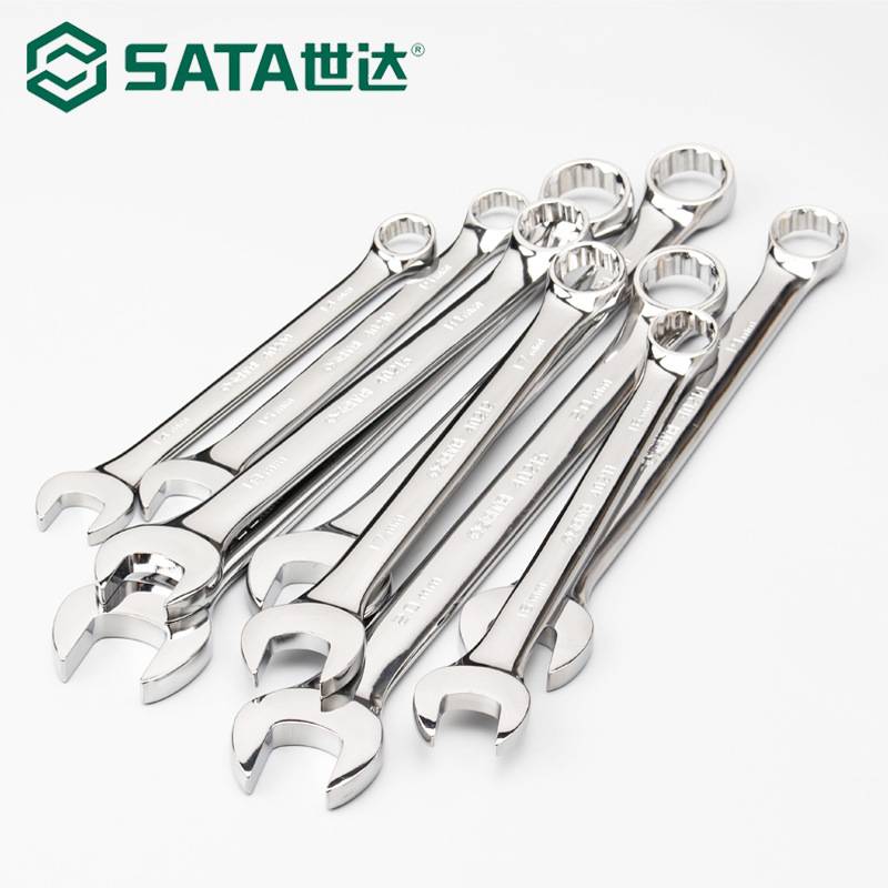 世达扳手工具梅花开口扳手23件两用扳手套装汽车维修工具 09027
